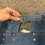 Cherry Mellow  Denim Tube Top Photo 3