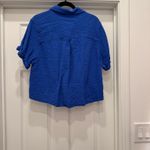 Universal Threads Universal Thread Cobalt Blue Linen Set Photo 2