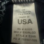 Fresh Produce  Short Sleeve Shift Dress Size 3X Blue All Over Print Flowy Stretch Photo 4