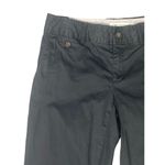 Banana Republic  Womens Satin Washed‎ Crop Pant in Black Stretch Size 4 Photo 2