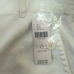 Anthropologie Maeve Ivory White Cropped Pants size 6P NWT Photo 3