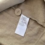 Susan Graver  Women’s Khaki Weekend Washed French Terry Blazer Sz L Photo 6