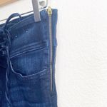 EXPRESS Dark Wash Tight Front High Waisted Skinny Jean Stretch Legging Photo 5