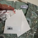 Mac Duggal  Floral Beaded Ruffle Mini Dress Photo 6