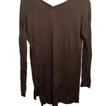 Charming Charlie Long Sleeve V-neck top - medium rayon spandex Photo 2