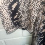 NWT Anthropologie Bel Kazan $148 Snakeskin Odessa Midi Dress Front Slit L Brown Size L Photo 11