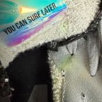 P448 Skate Black Glitter High Top Gray
Suede Sneaker Size US 8.5, EU 39 Photo 8