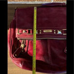 Rafe patent red handbag Red Photo 12