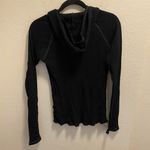 Old Navy  black hooded thermal Photo 3