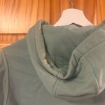 Carhartt  Size Large Mint Green Hooded Sweatshirt Photo 9