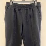 J.Crew  Black Cropped Poly/Wool/Cotton Blend Pants Size 8 EUC Photo 1