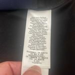 DKNY  Blue & Black Embellished Structured Colorblock Top size medium Photo 7