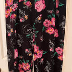 Torrid  Floral Chiffon Pants with Shorts Size‎ 1 29" Long x 18" Waist Photo 0