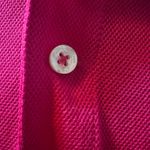 Ralph Lauren  Purple Label Italy Women Magenta 3 button 100% Cotton Polo Shirt S Photo 9