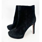 Veronica Beard Dali Black Suede Stiletto Heel Booties Size 8.5M Photo 1