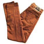 Levi's Vintage 90's Rust Burnt Orange 511 Slim Fit Jeans W30 L32 Mid-Rise Photo 3