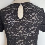 Mango Blouse Small Lace Short Sleeve Cottagecore Gothic Victorian Romantic Vampy Photo 8