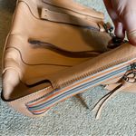 See By Chloe Authentic  leather shoulder bag d-ring striped peach gold boho tote Photo 1