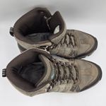 Denali Women's 7.5 Outback Mid Hiking Boot Brown/Blue Leather Suede EUC Photo 8