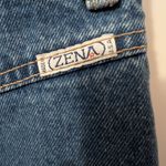 Vintage Zena USA Made Denim Jeans High Rise W6 Medium Wash Blue Size 6 Photo 2