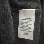 Nordstrom  100% Cashmere Hoodie Short Sleeve Top Sweater Large Photo 3