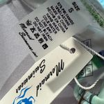 Mermaid Swimwear Small Bikini Swim Top Adjustable Straps Tie Back Padded New Blue Photo 5