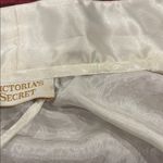 Victoria's Secret Vintage  white satin robe size S/M gold label Photo 7