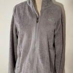 The North Face gray women’s fleece jacket medium Photo 0