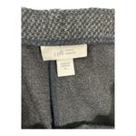 J.Jill  Ponte Knit Leggings Blue Gray Textured Stretch Pull-On Pants Size M Photo 3