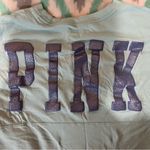 PINK - Victoria's Secret Vs pink t shirt glitter Photo 3