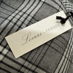 Lovers + Friends Houndstooth Julie Faux Wrap Checkered Mini Skirt Size L NWT Photo 6