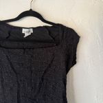 Daily Stage Y2k Black Lace Top Women's L Whimsigoth Fairy Grunge Square Neck Size L Photo 1