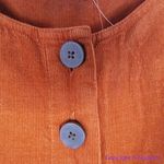 Madewell NEW ‎ Corduroy Puff-Sleeve Button-Front Jumpsuit, 00P Photo 6