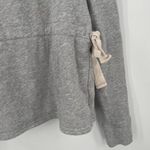 Athleta Sweatshirt Studio Cinch French Grey Pullover Tie Waist Size Medium Photo 8