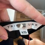 Trina Turk Bees Knees Black Tie Sleeve V Neck Blouse Size XS Capsule Luxury Photo 5