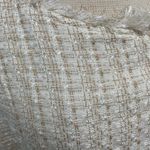 Ark & Co. tweed jacket top size M zip up faux leather accents Photo 5