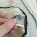 Habitat Womens Sweater Small Beige 100% Cotton Crew Neck Pullover 83021 Natural Photo 4