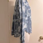 William Rast Tie Dye Chambray Blouse Photo 3