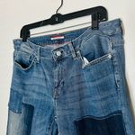 Tommy Hilfiger  Women's Medium Wash Patchwork Y2K Boyfriend Denim Jeans Size 8 Photo 3