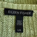 Eileen Fisher Organic Linen Tunic Sweater Asymmetrical Size L Photo 9