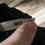 Amuse Society  black patterned short stretchy shorts Photo 4