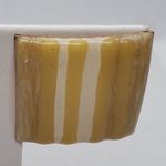 Vintage Yellow & Cream Earrings Yellow Photo 1