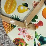 Women's Fruit Salad Flip Flop Shoes Tan Yellow Size 8 Photo 4