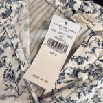 American Eagle , outfitters White and Blue Floral Top NWT Photo 4