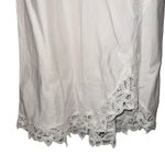 NWT Plaza South 2pc White Linen Battenberg Lace Trim Maxi Dress & Jacket Size 10 White Photo 5