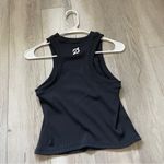 Peloton  Workout Tank Top crop racerback womens Black small activewear gym fitted Photo 2