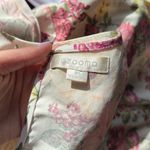 MAZOOMA FLORAL PRINT SHEATH BUSINESS HIGH NECK DRESS Pink Size 4 Photo 1