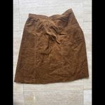 Uniqlo JW Anderson‎  Corduroy A-line Wrap Skirt Size S Brown Photo 2