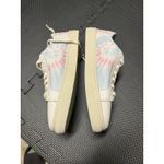 Soludos New  Tie Dye Classic Leather Sneakers Women's Size‎ 7.5 Ibiza Photo 5