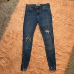We The Free Distressed Stretch Skinny Jeans Size 26 Photo 2